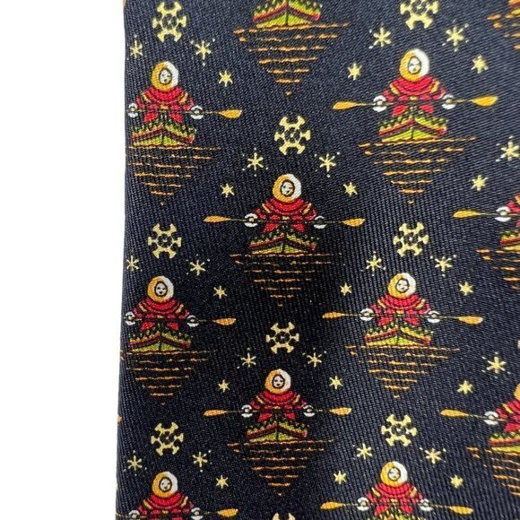 Salvatore Ferragamo Men's Silk Neck Tie - Picture 4 of 12